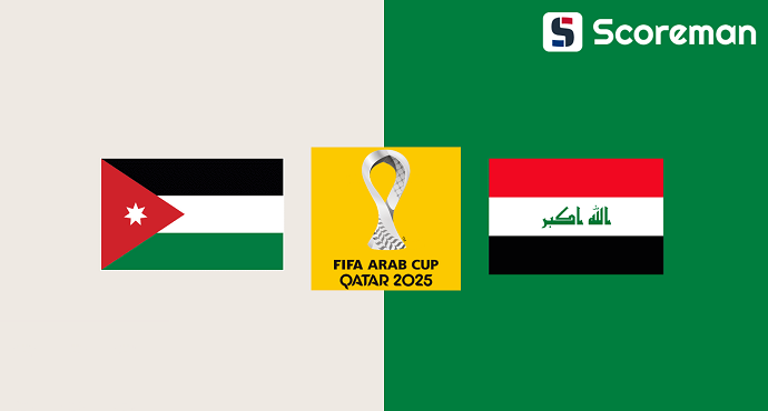 12월12일 FIFA 아랍 컵 8강 - 요르단 VS 이라크 해외축구 분석 프리뷰